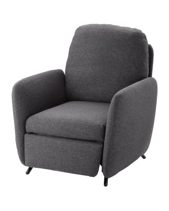 Gunnared Recliner, Recliner, Gunnared dark grey