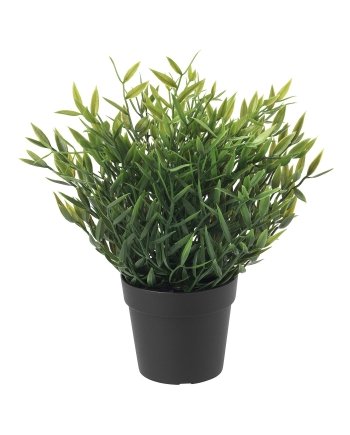 Artificial potted plant, in/outdoor House bamboo, 9 cm