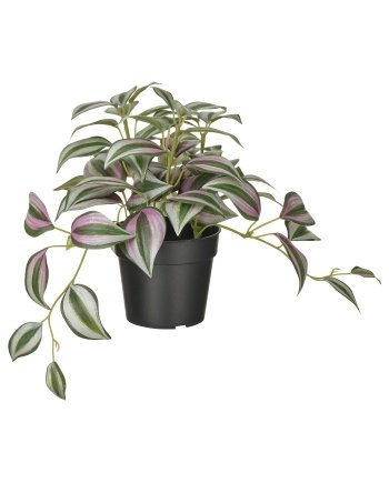 Artificial potted plant, in/outdoor Spiderwort, 9 cm