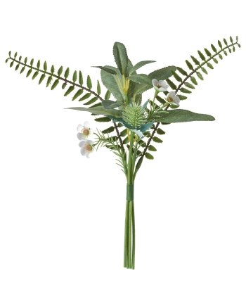 Artificial bouquet, in/outdoor green, 31 cm