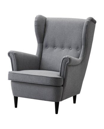 Nordvalla Wing Chair, Wing chair, Nordvalla dark grey